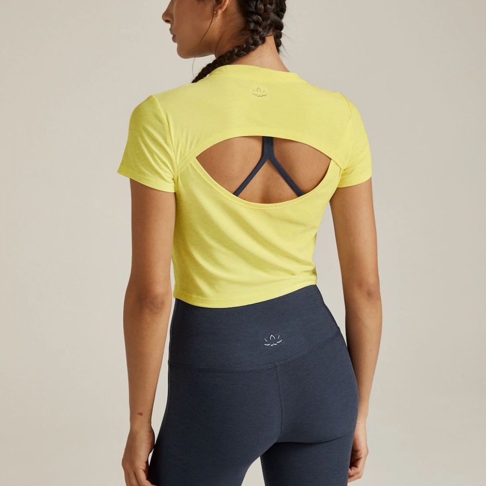 Beyond Yoga Cropped Tee